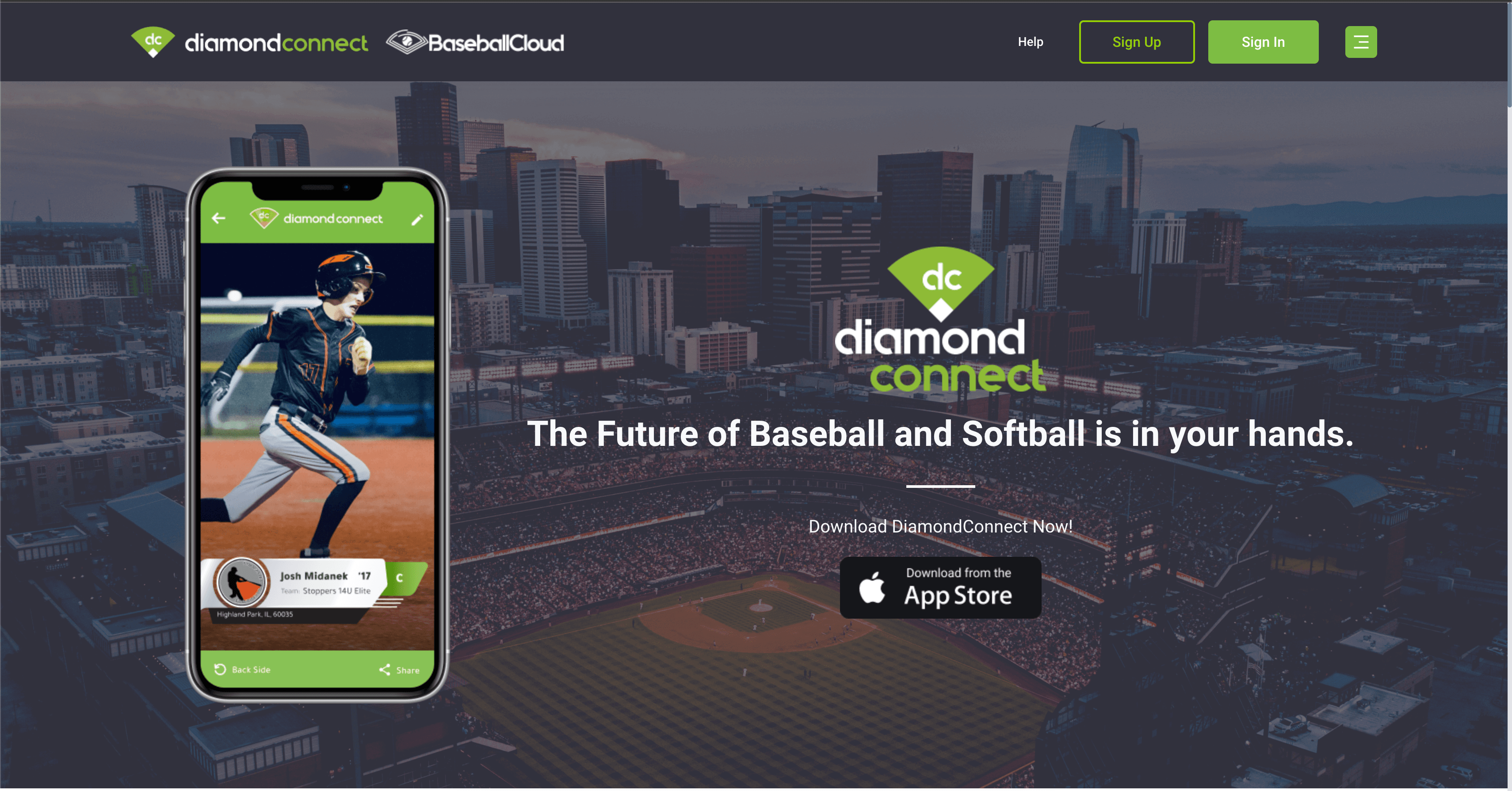 Diamond Connect Baseball Platform